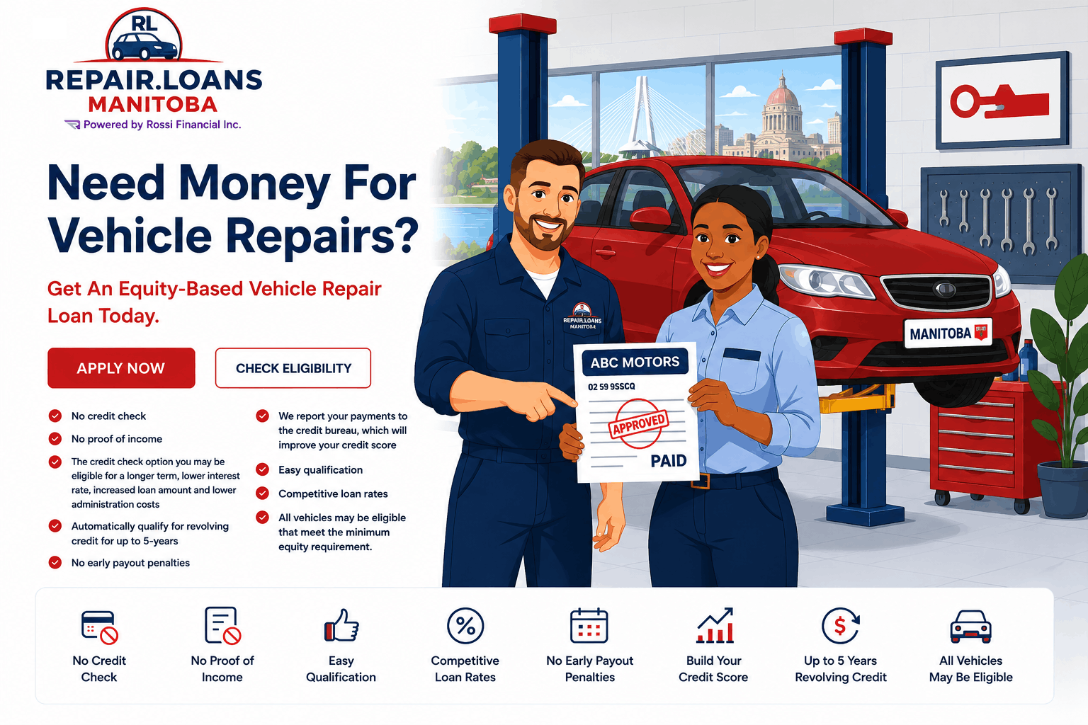 Repair Loans Manitoba